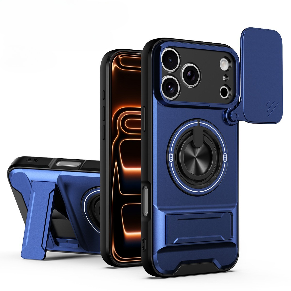 Phone Ring Holder - Luxury 360 Rotating Magnetic Ring Holder