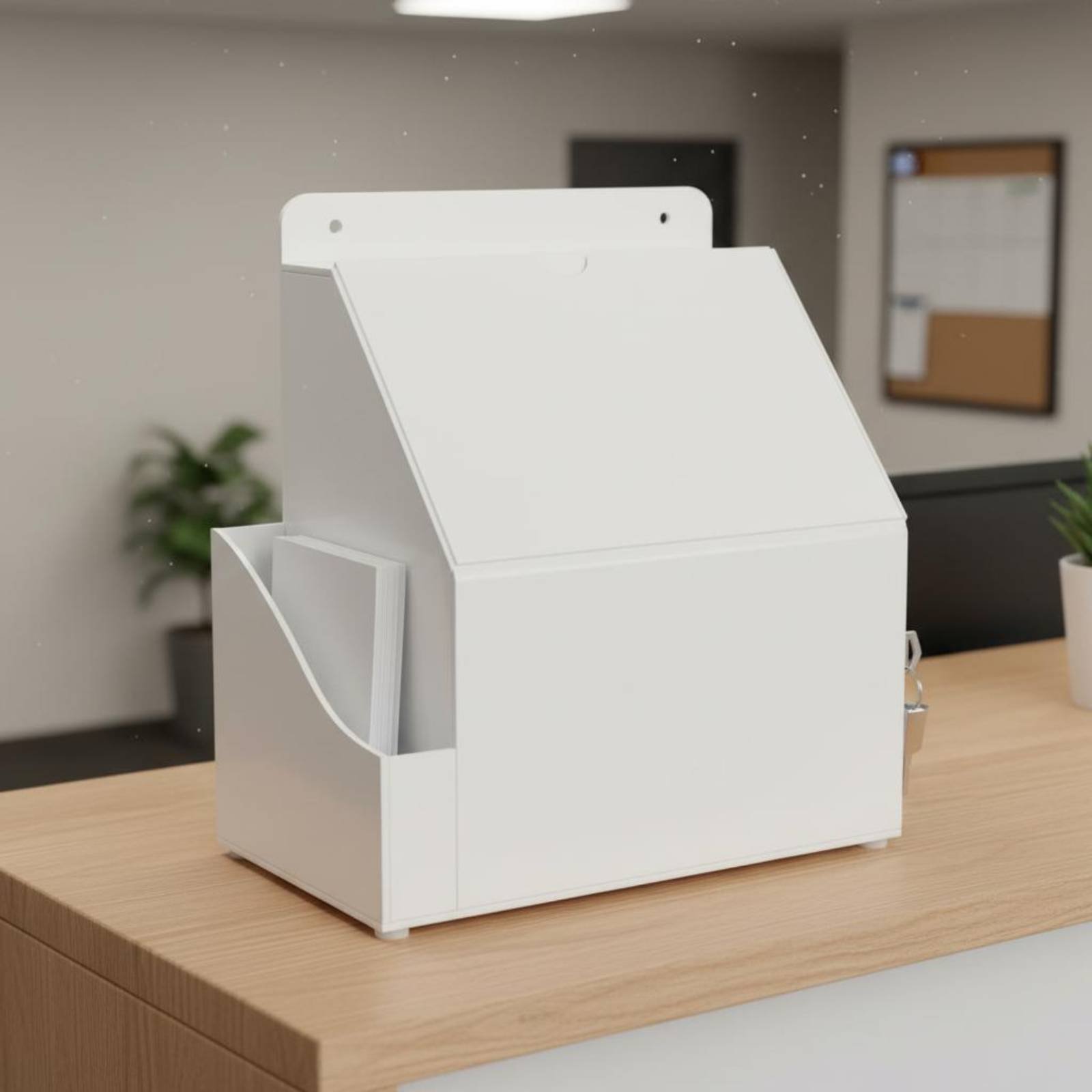 Acrylic Donation Charity Box W - Phone Accessories Company review and price