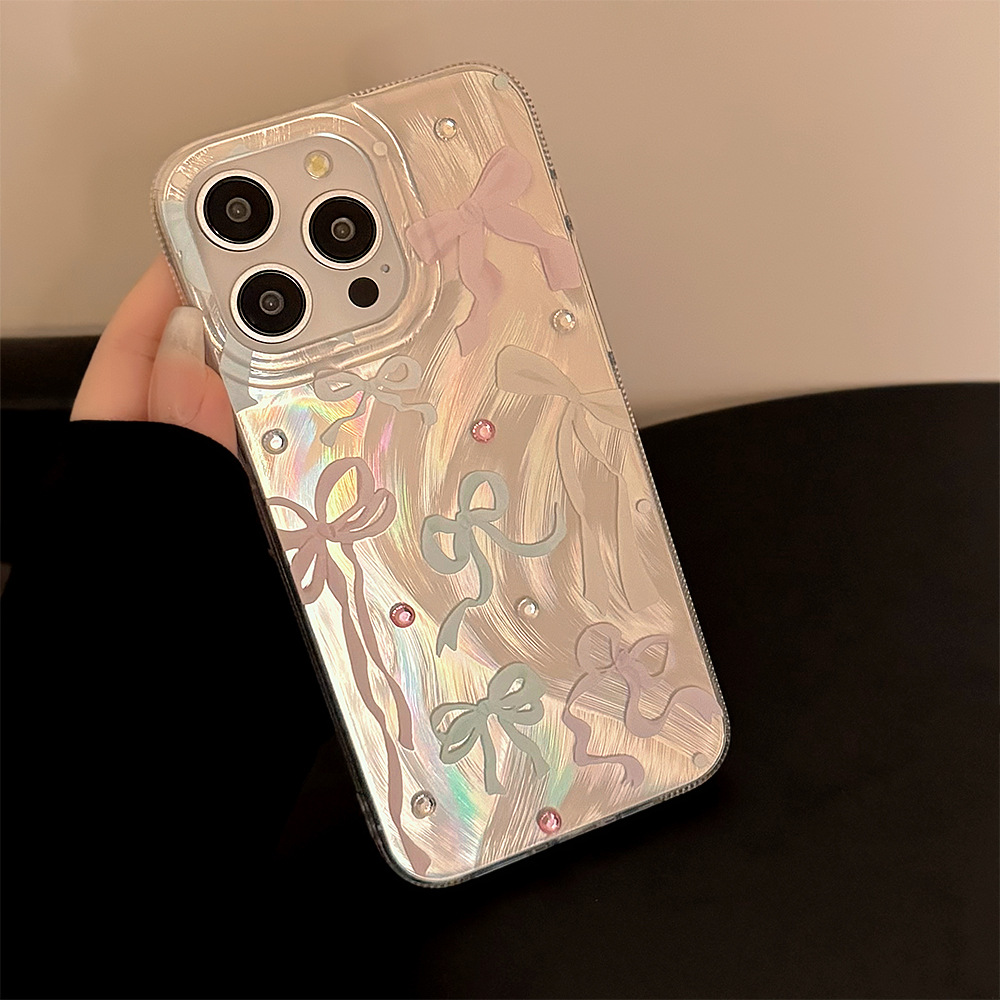 Korean Colorful Bowknot Diamon - Phone Accessories Quotes review and price