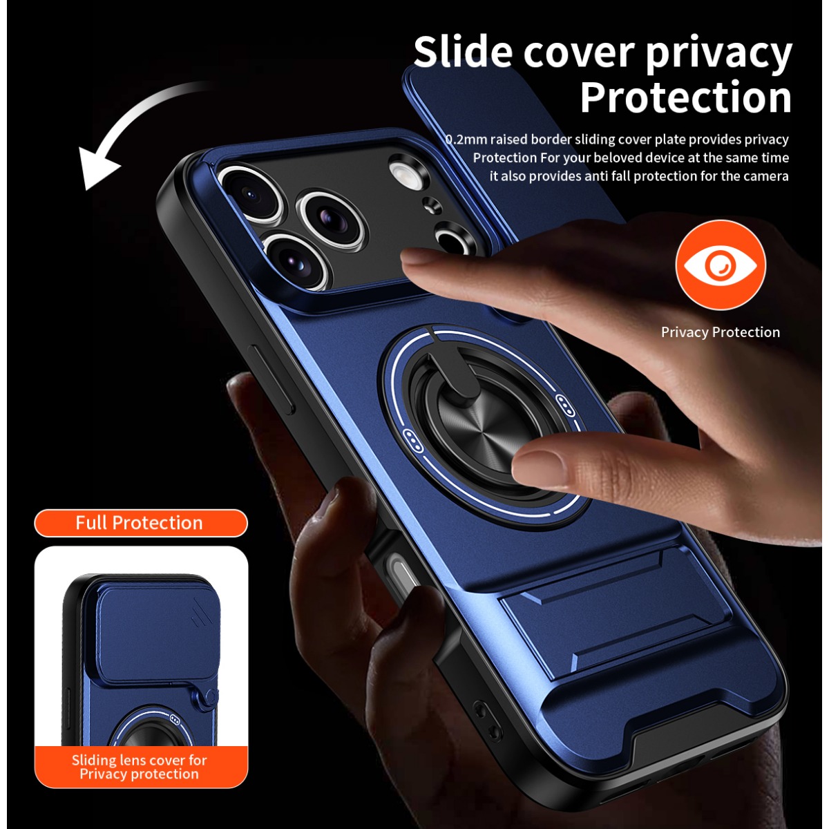 Luxury 360 Rotating Magnetic R - Phone Ring Holder review and price