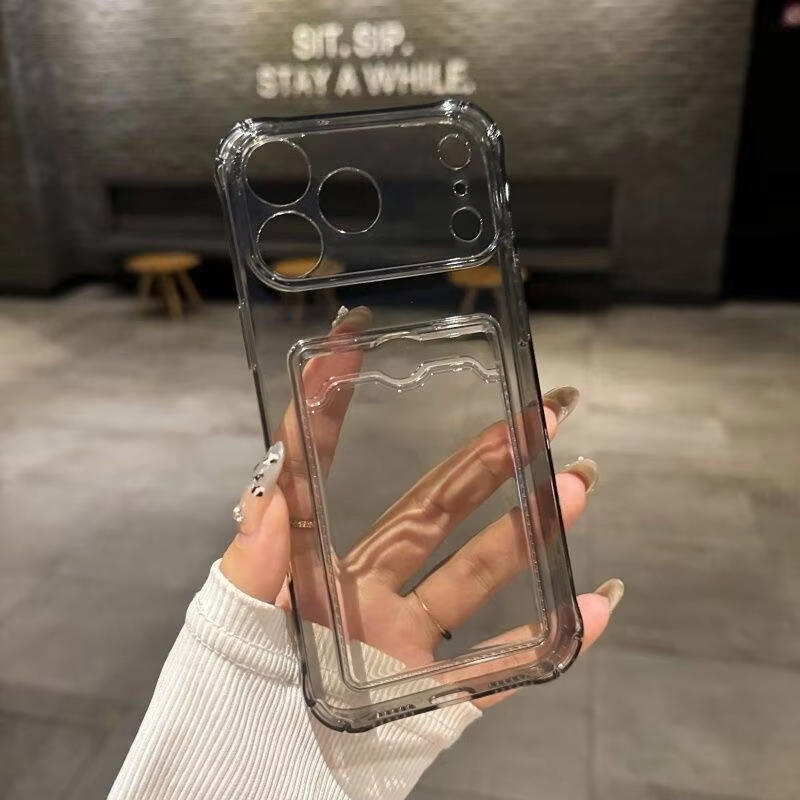 Transparent Card Slot Holder C - Quality Phone Accessories review and price