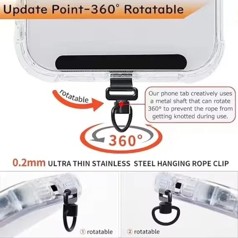 360 Rotating Phone Lanyard Cli - Phone Ring Holder review and price