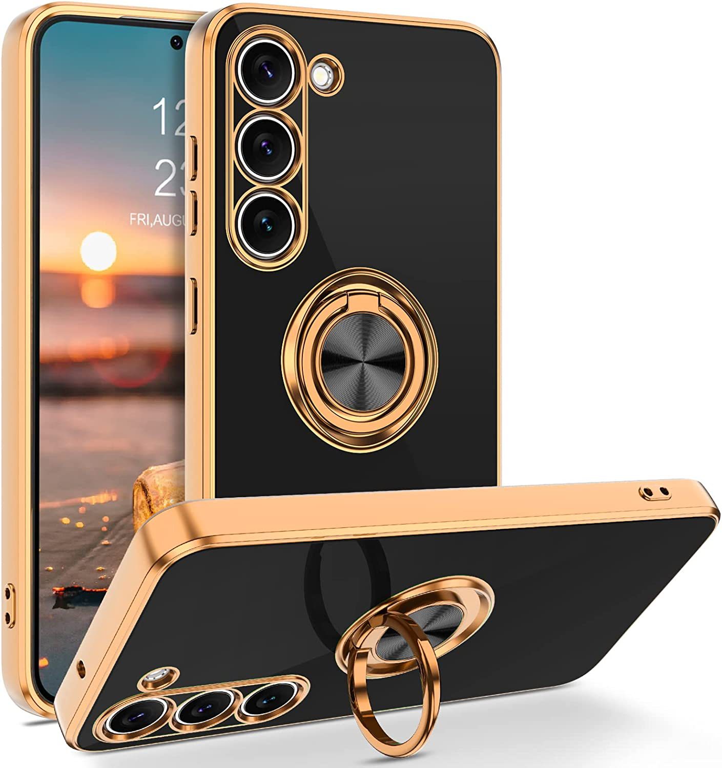 Luxury Plating Magnetic 360°Ri - Phone Ring Holder review and price
