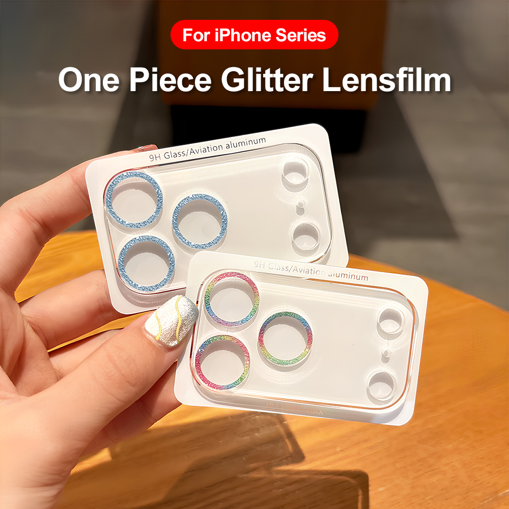 Glitter Camera Lens Protector  - Quality Phone Accessories review and price